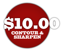 $10 to contour and sharpen